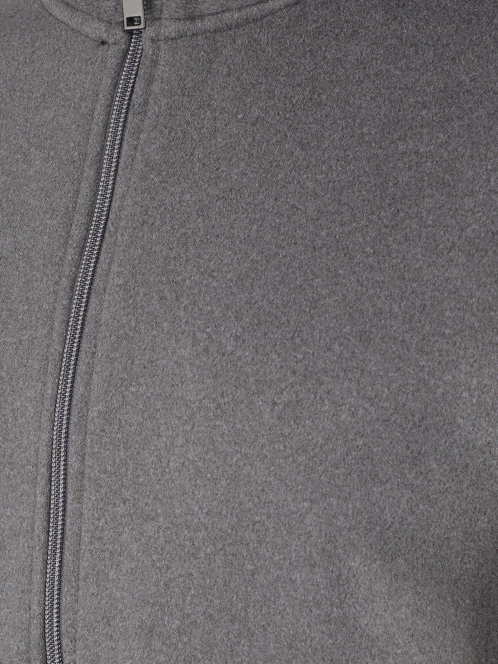 Grey Sweatshirt-Men Sweatshirts-Crimsoune Club