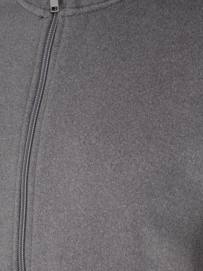 Grey Sweatshirt-Men Sweatshirts-Crimsoune Club