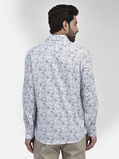 Printed Multicolored Shirt-Men Shirts-Crimsoune Club