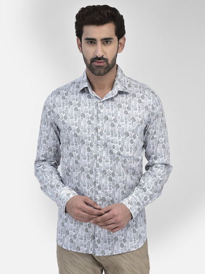 Printed Multicolored Shirt-Men Shirts-Crimsoune Club