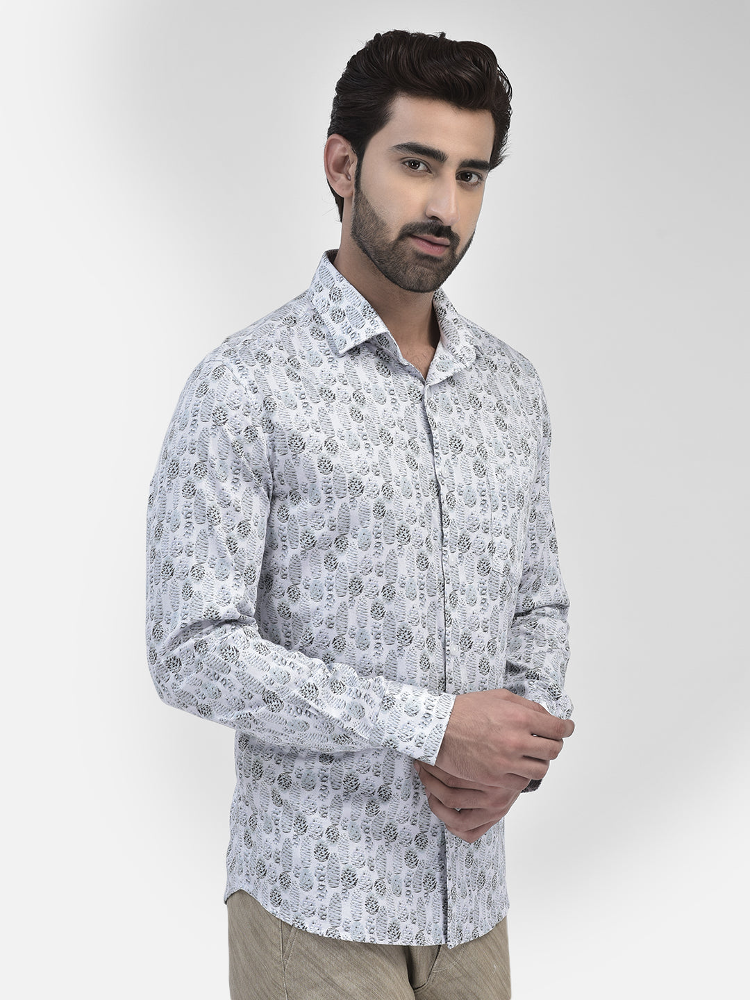 Printed Multicolored Shirt-Men Shirts-Crimsoune Club