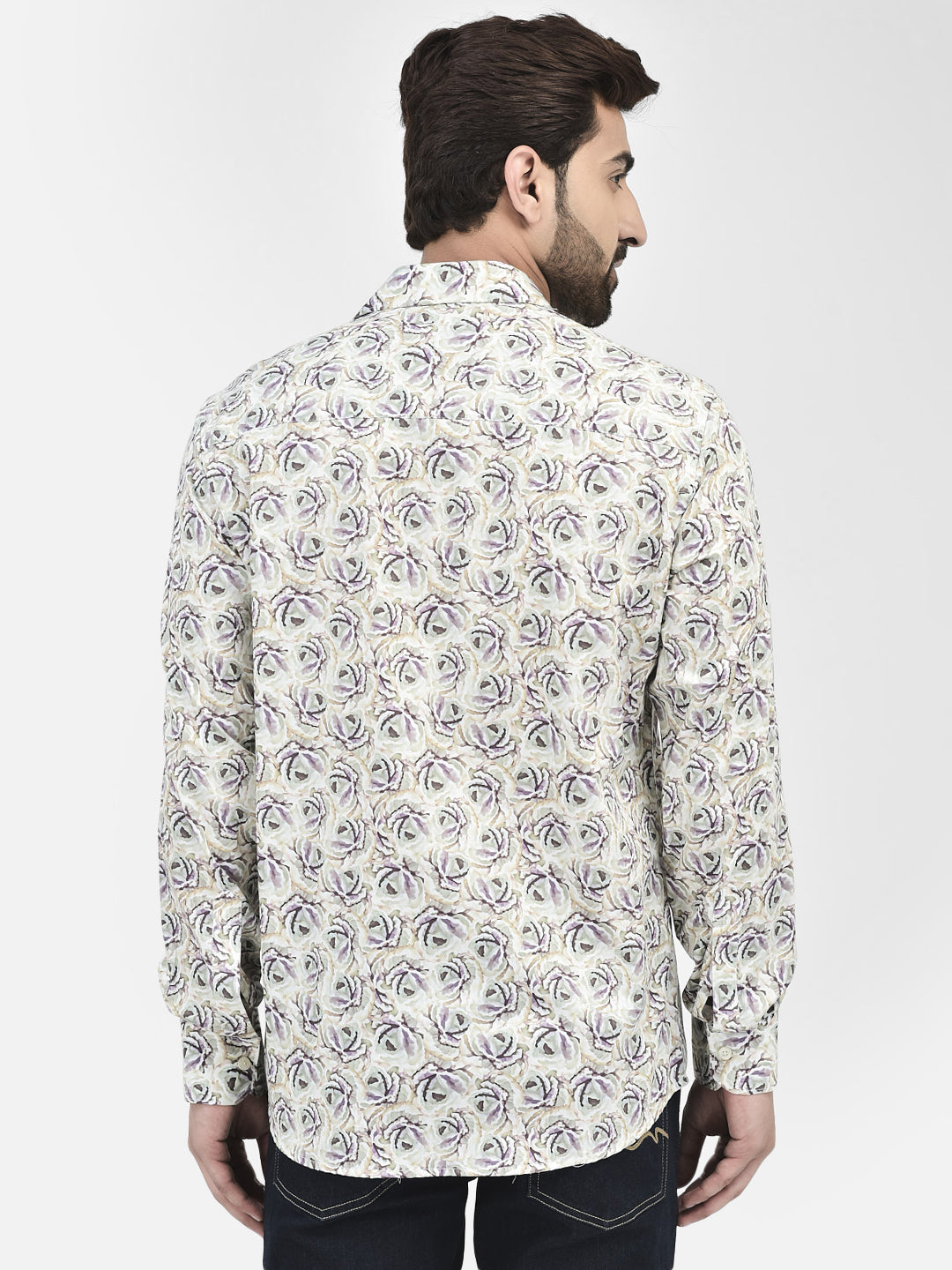 Floral Multicolored Shirt-Men Shirts-Crimsoune Club