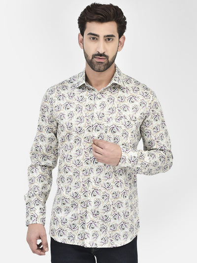 Floral Multicolored Shirt-Men Shirts-Crimsoune Club