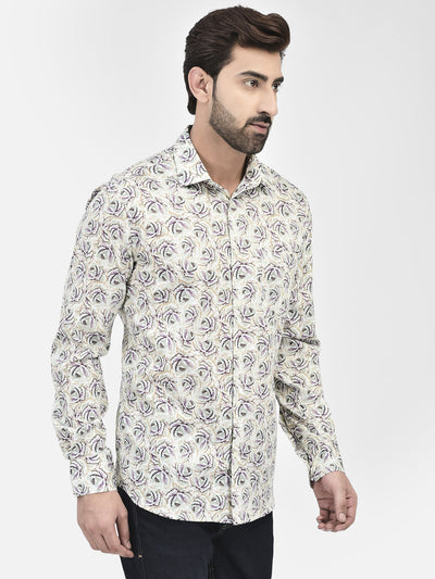 Floral Multicolored Shirt-Men Shirts-Crimsoune Club