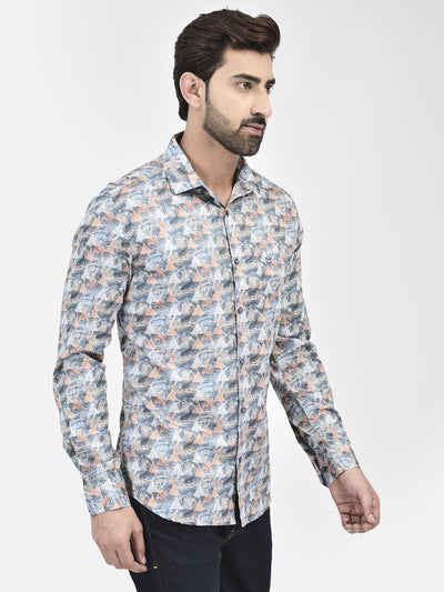 Floral Multicolored Shirt-Men Shirts-Crimsoune Club