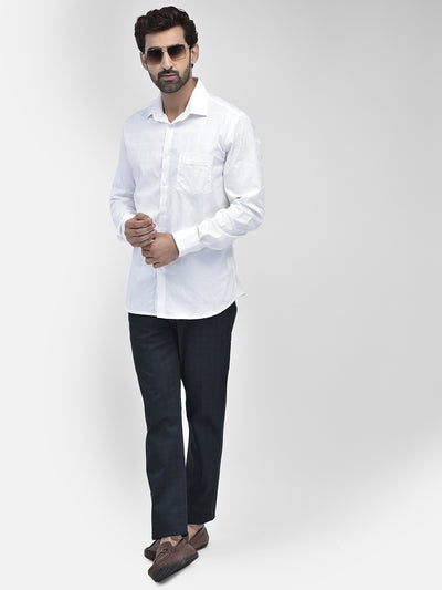 White Shirt-Men Shirts-Crimsoune Club