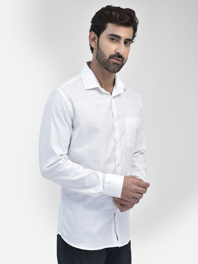 White Shirt-Men Shirts-Crimsoune Club