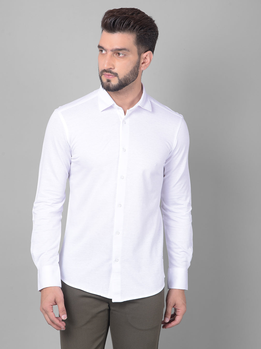 White Shirt-Men Shirts-Crimsoune Club