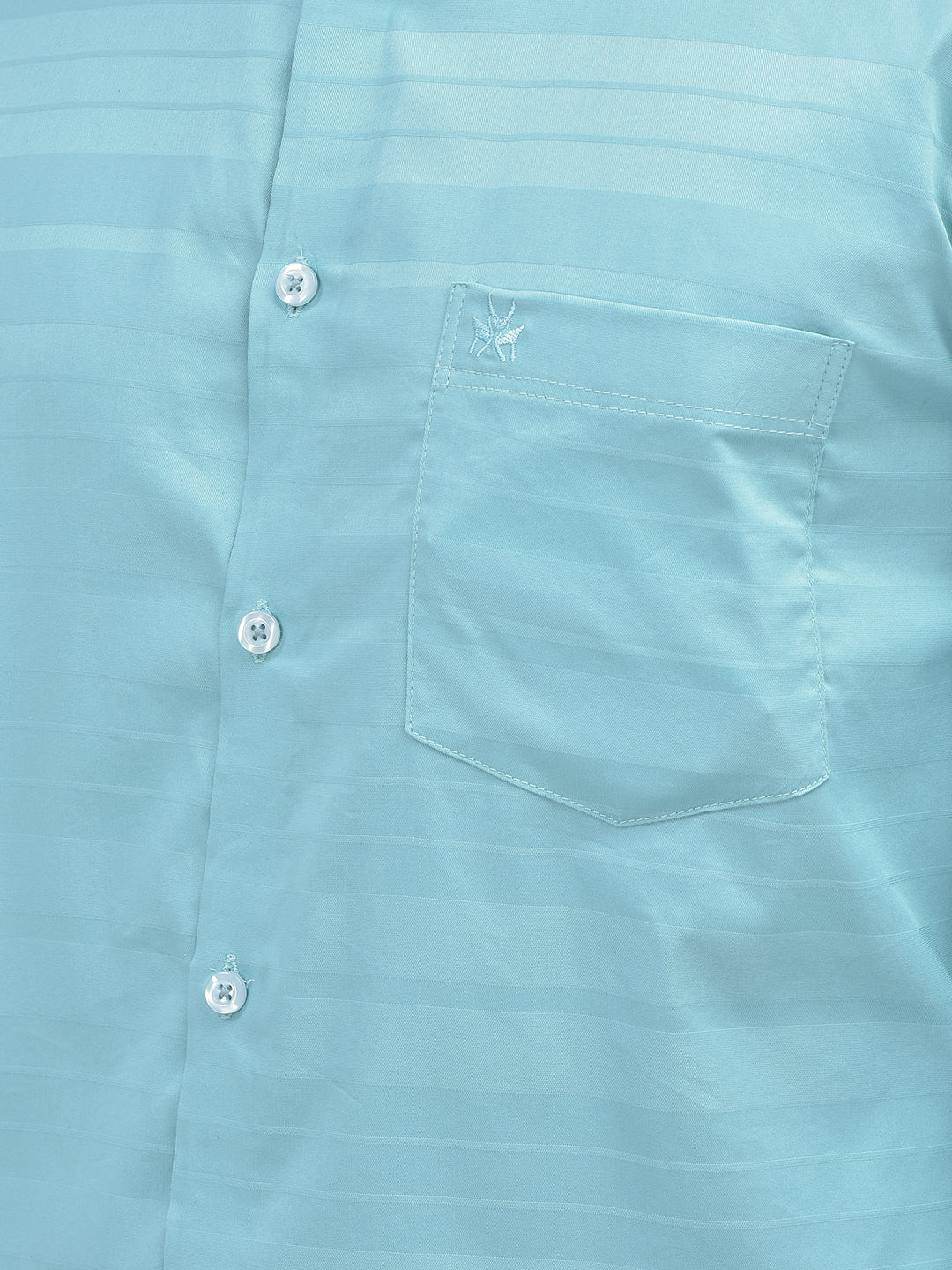 Striped Blue Shirt-Men Shirts-Crimsoune Club