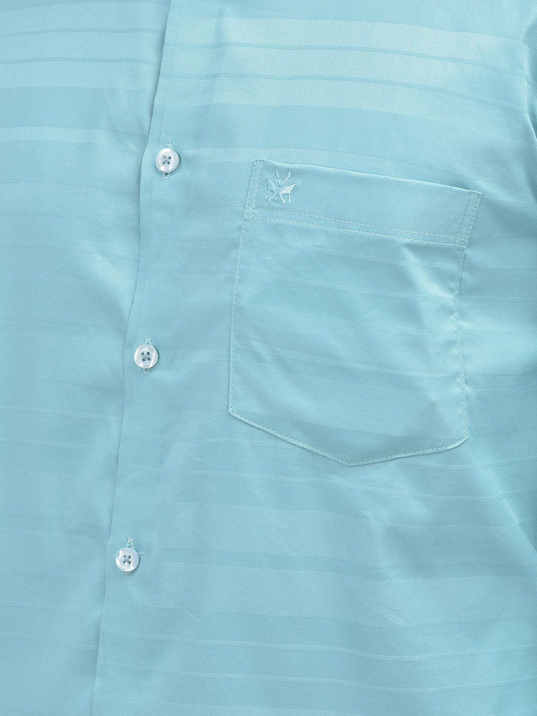 Striped Blue Shirt-Men Shirts-Crimsoune Club