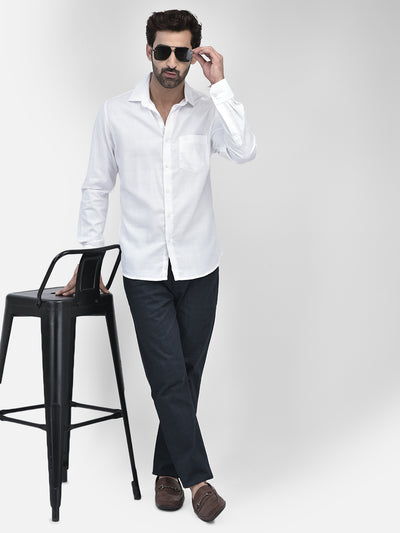 White Shirt-Men Shirts-Crimsoune Club