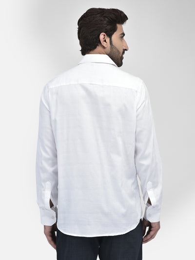 White Shirt-Men Shirts-Crimsoune Club