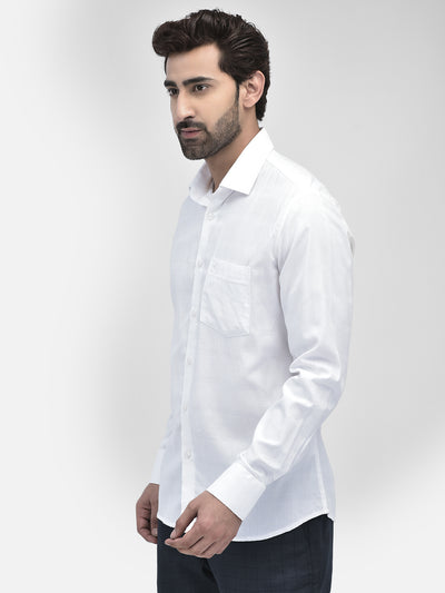White Shirt-Men Shirts-Crimsoune Club
