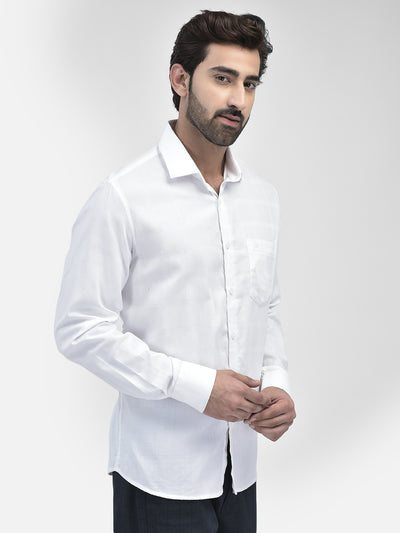 White Shirt-Men Shirts-Crimsoune Club