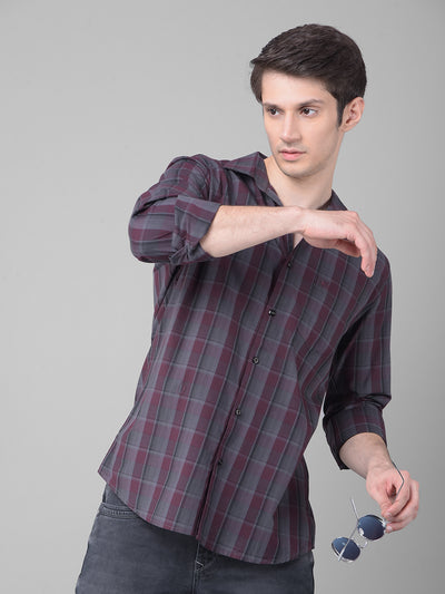 Multi Checked Shirt-Men Shirts-Crimsoune Club