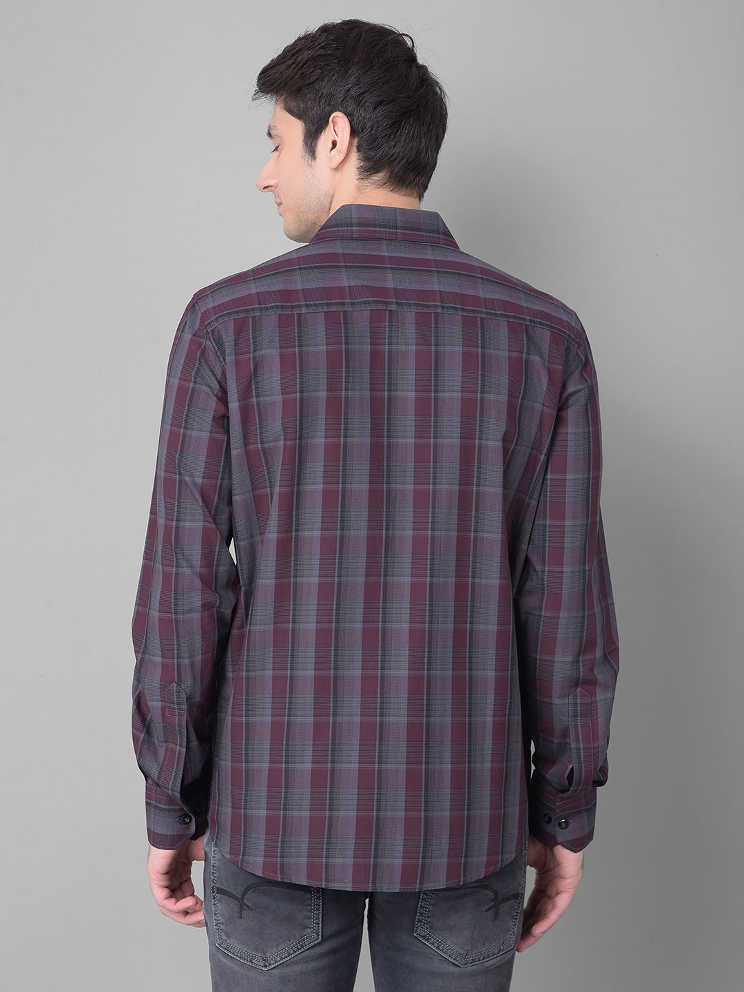 Multi Checked Shirt-Men Shirts-Crimsoune Club