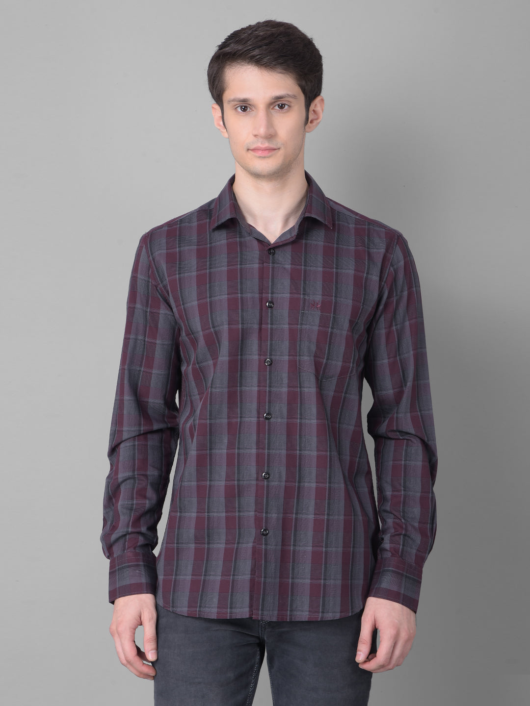 Multi Checked Shirt-Men Shirts-Crimsoune Club