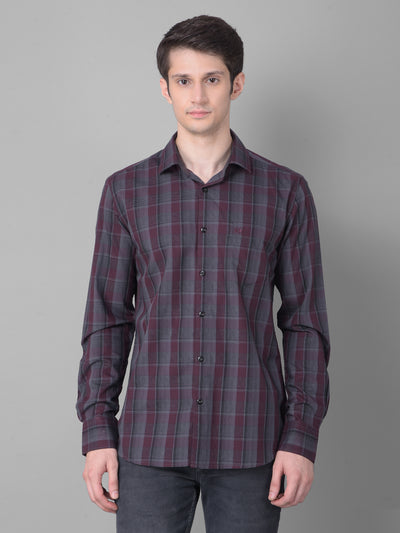 Multi Checked Shirt-Men Shirts-Crimsoune Club