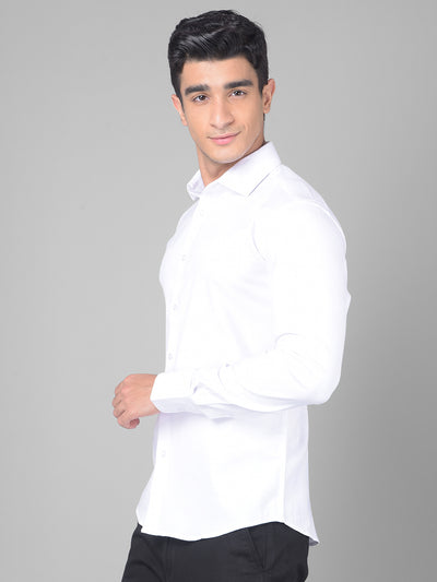 White Shirt-Men Shirts-Crimsoune Club