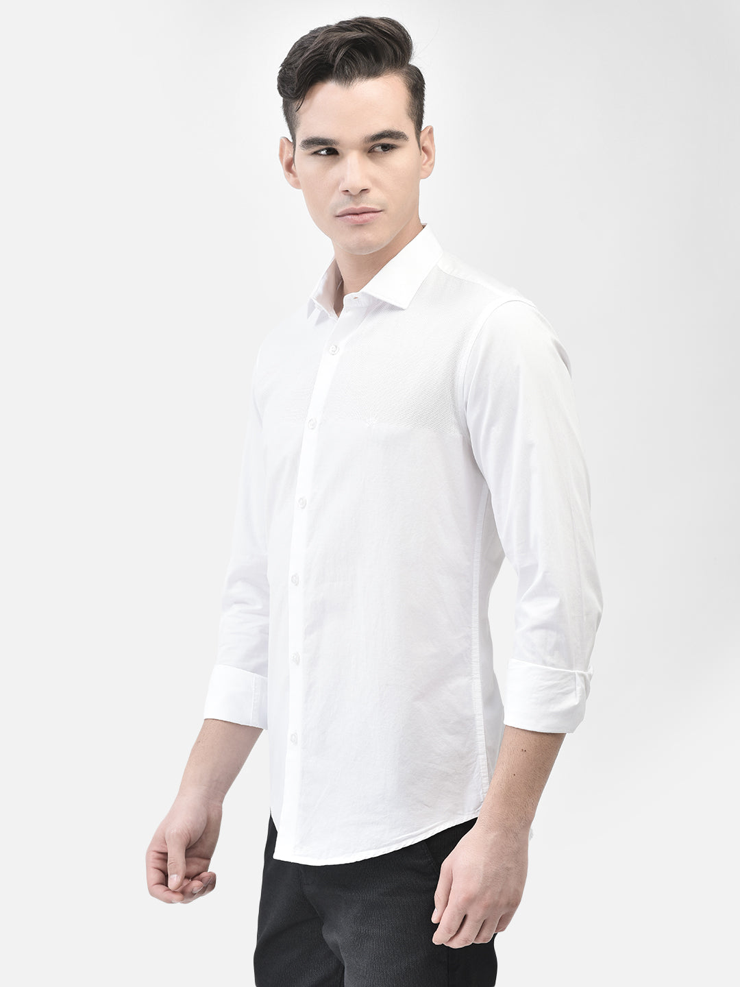 White Shirt-Men Shirts-Crimsoune Club