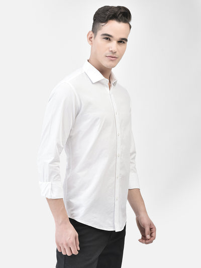 White Shirt-Men Shirts-Crimsoune Club