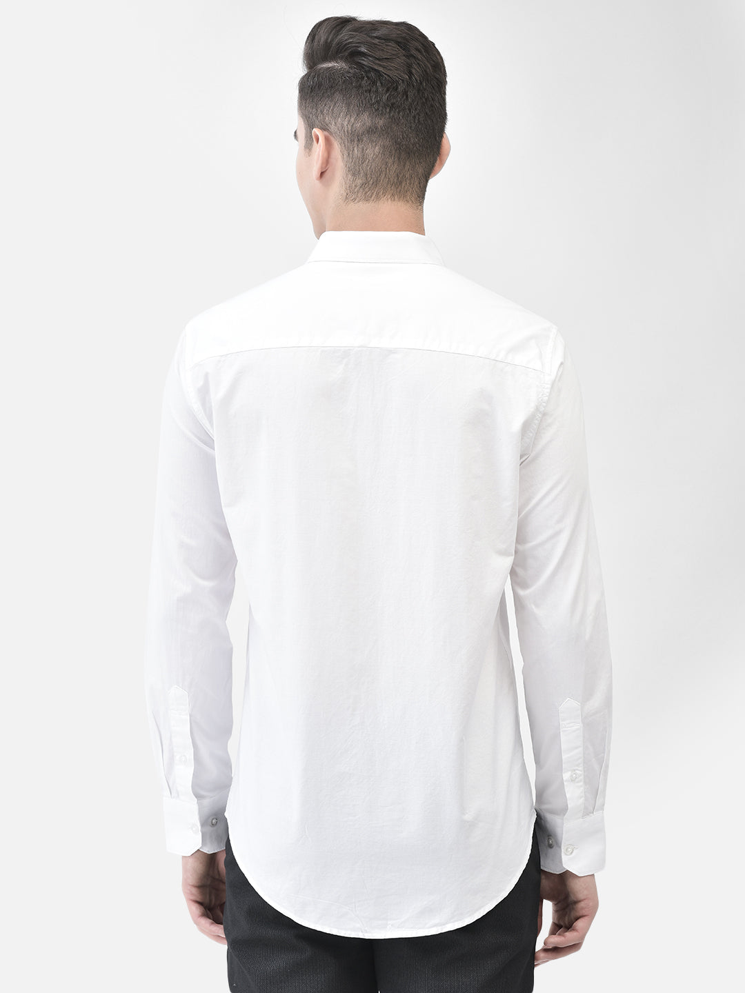White Shirt-Men Shirts-Crimsoune Club