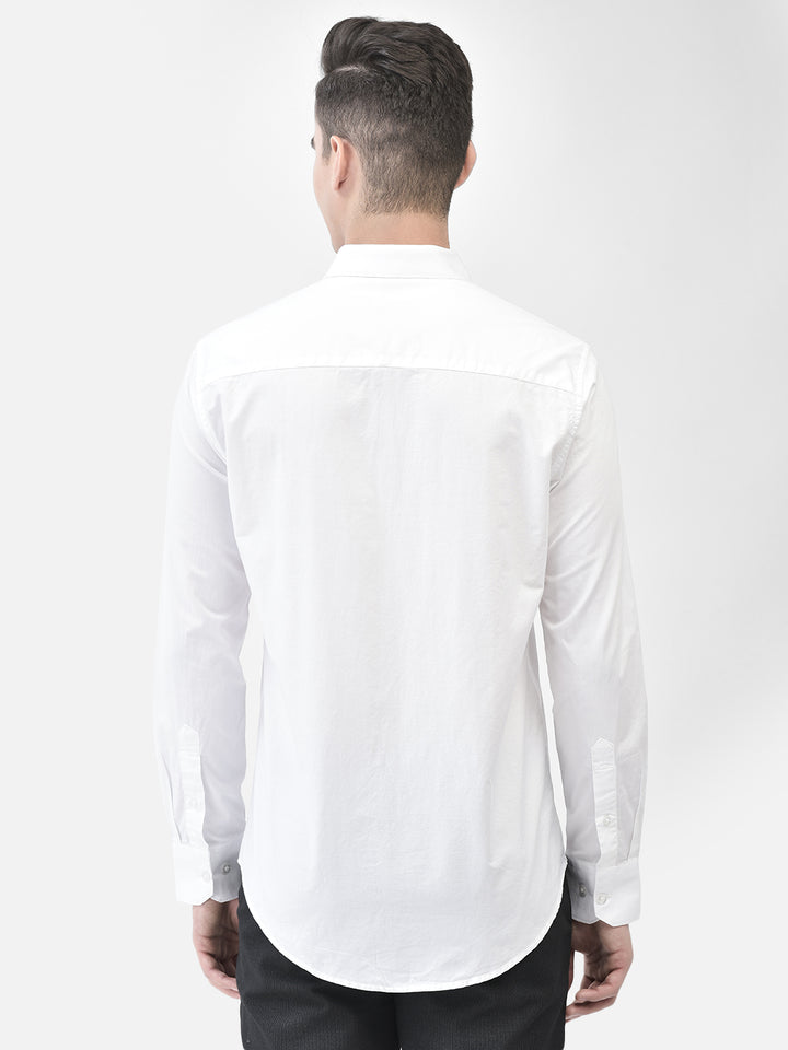 White Shirt-Men Shirts-Crimsoune Club