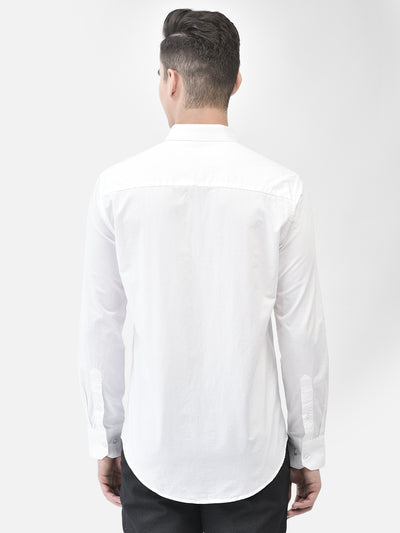 White Shirt-Men Shirts-Crimsoune Club