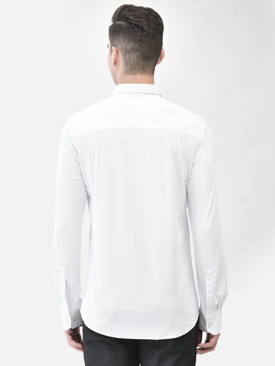 White Shirt-Men Shirts-Crimsoune Club