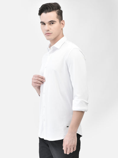 White Shirt-Men Shirts-Crimsoune Club