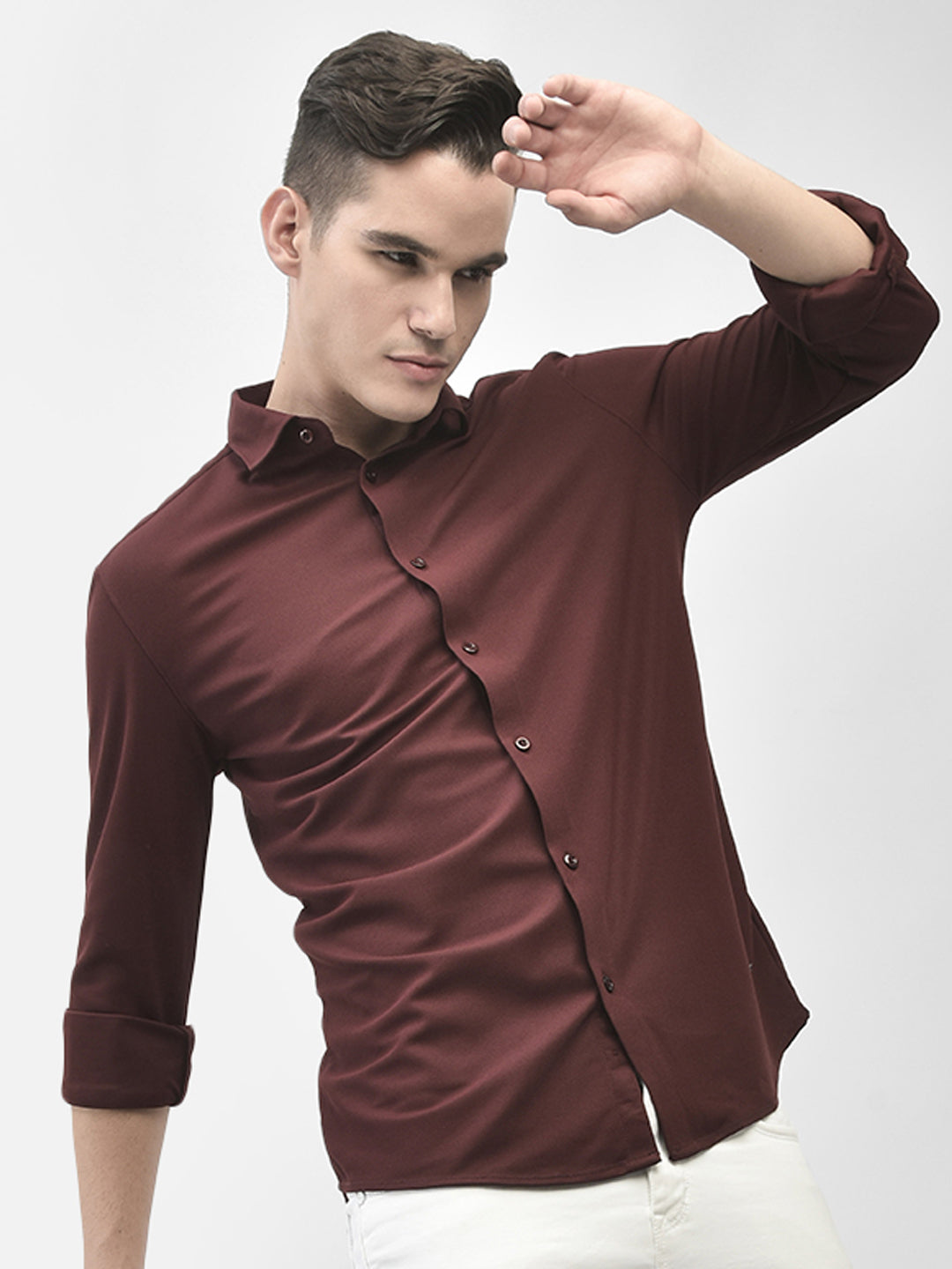 Wine Shirt-Men Shirts-Crimsoune Club