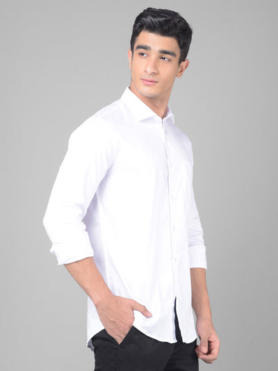 White Shirt-Men Shirts-Crimsoune Club