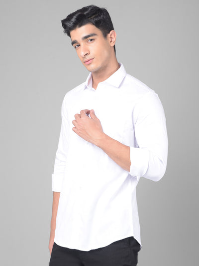 White Shirt-Men Shirts-Crimsoune Club