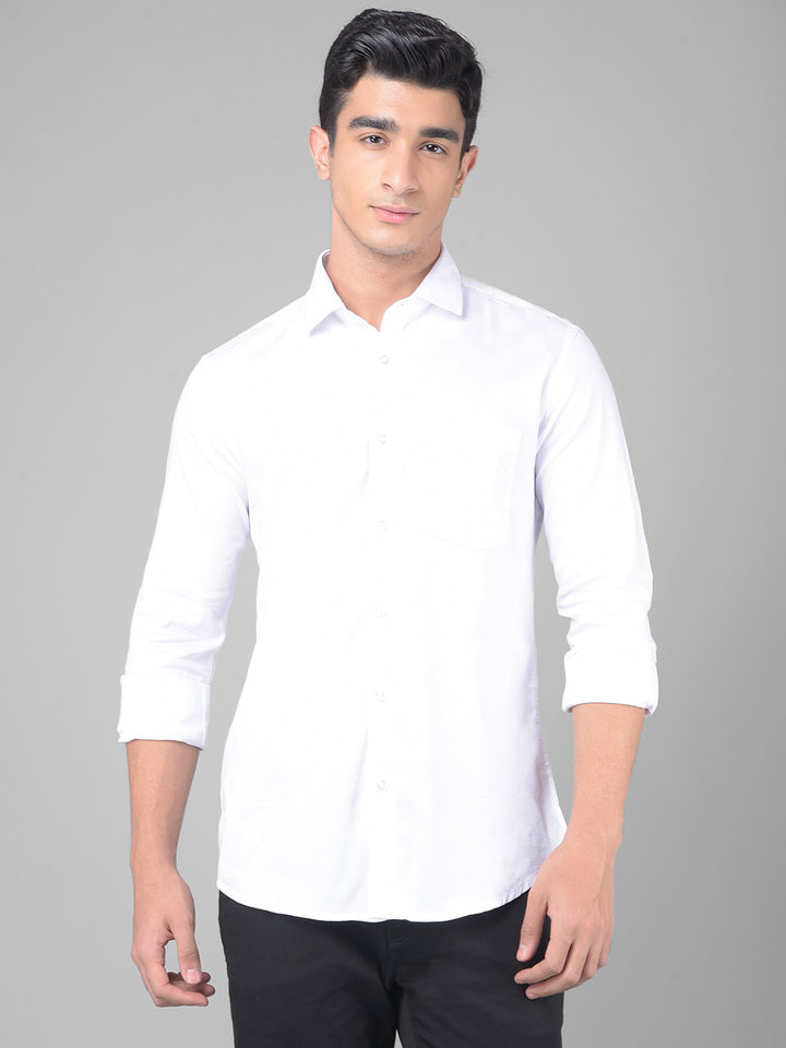 White Shirt-Men Shirts-Crimsoune Club