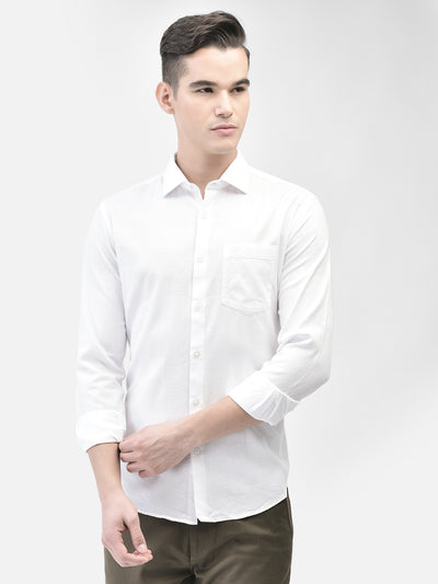 White Shirt-Men Shirts-Crimsoune Club