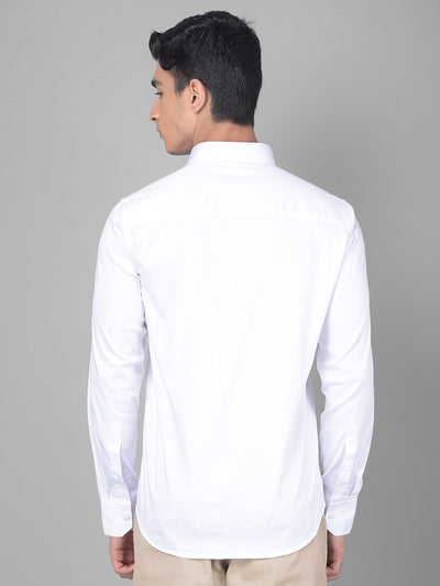 White Shirt-Men Shirts-Crimsoune Club