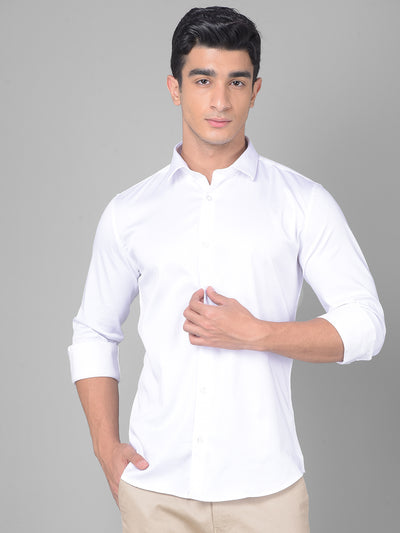 White Shirt-Men Shirts-Crimsoune Club