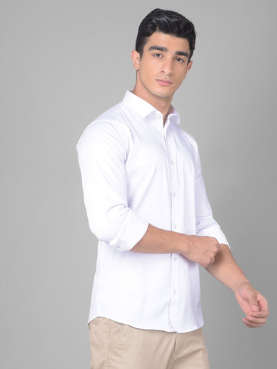 White Shirt-Men Shirts-Crimsoune Club