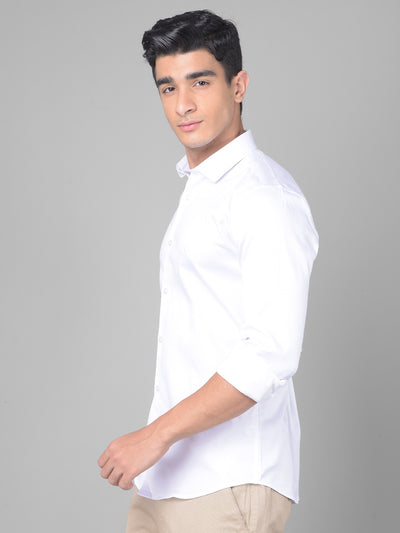 White Shirt-Men Shirts-Crimsoune Club