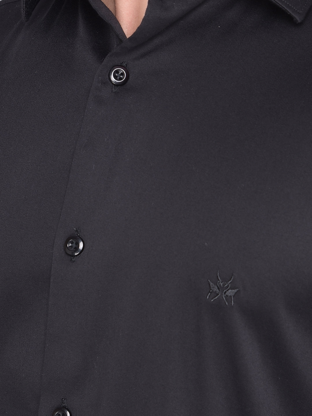 Black Shirt-Men Shirts-Crimsoune Club