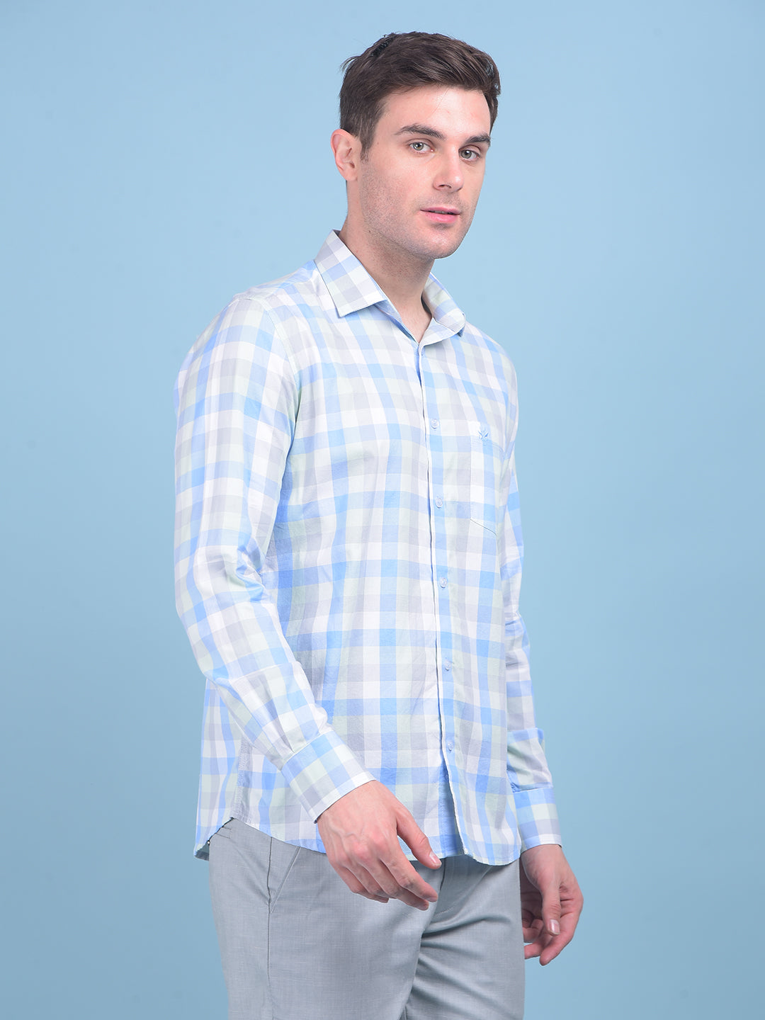 Multi Checks Shirt-Men Shirts-Crimsoune Club