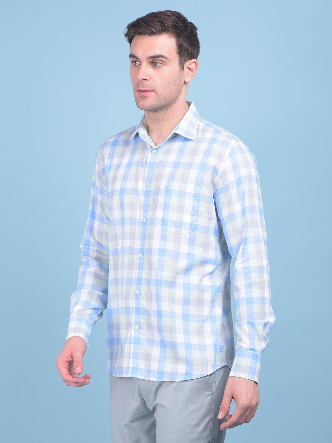 Multi Checks Shirt-Men Shirts-Crimsoune Club