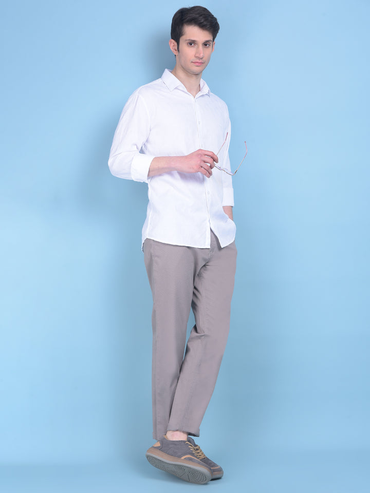White Shirt-Men Shirts-Crimsoune Club