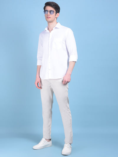 White Shirt-Men Shirts-Crimsoune Club