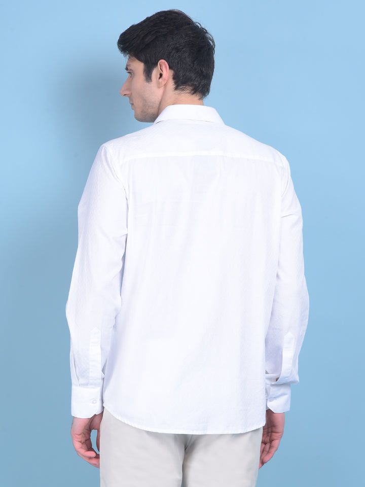 White Shirt-Men Shirts-Crimsoune Club