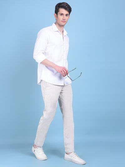 White Shirt-Men Shirts-Crimsoune Club