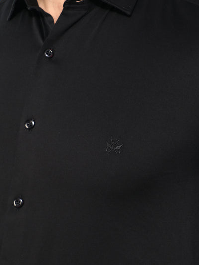 Black Shirt-Men Shirts-Crimsoune Club