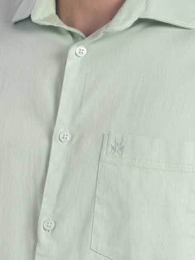 Green Shirt-Men Shirts-Crimsoune Club