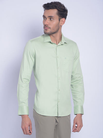 Green Shirt-Men Shirts-Crimsoune Club