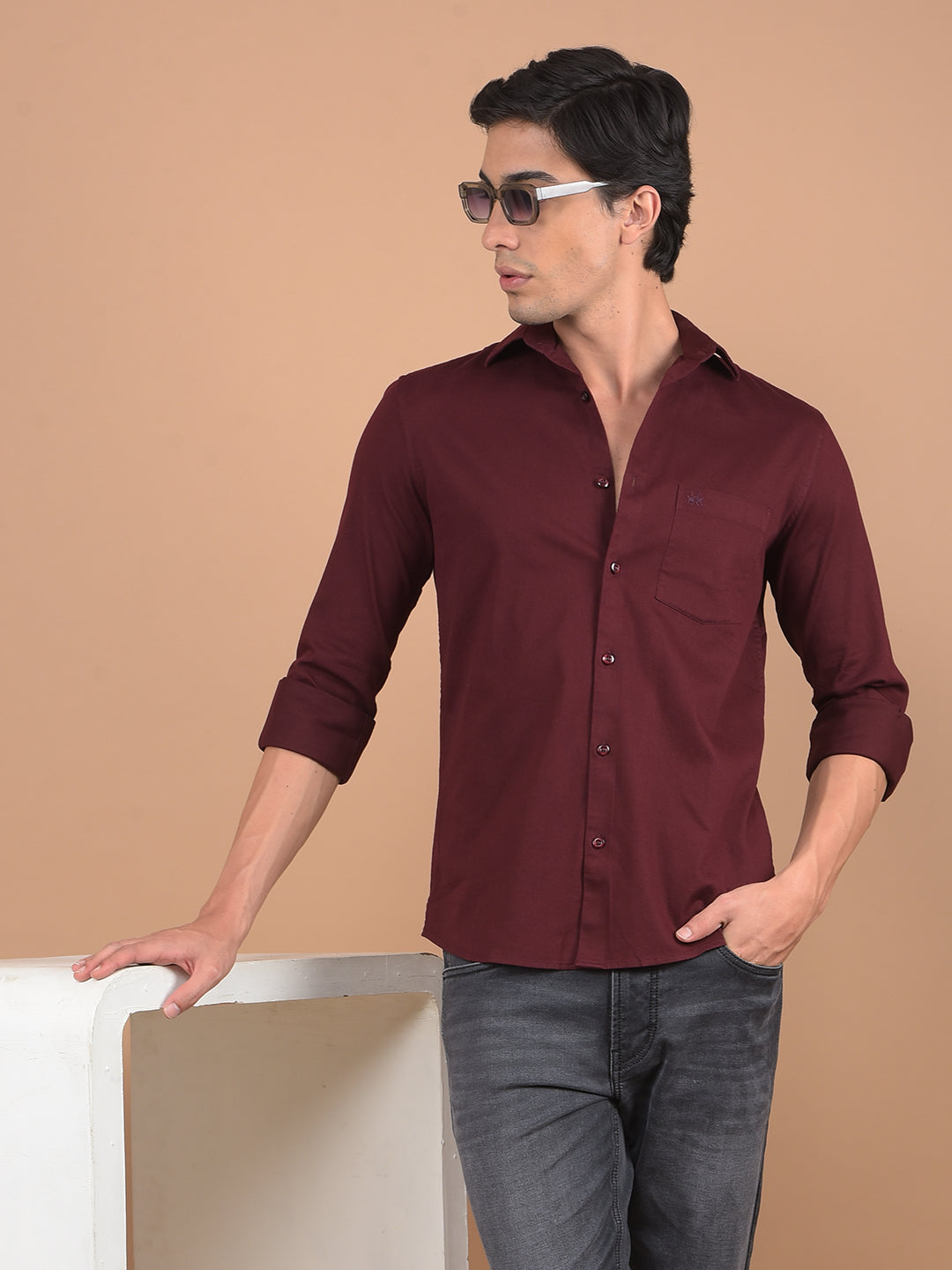 Maroon Shirt Maroon Shirt